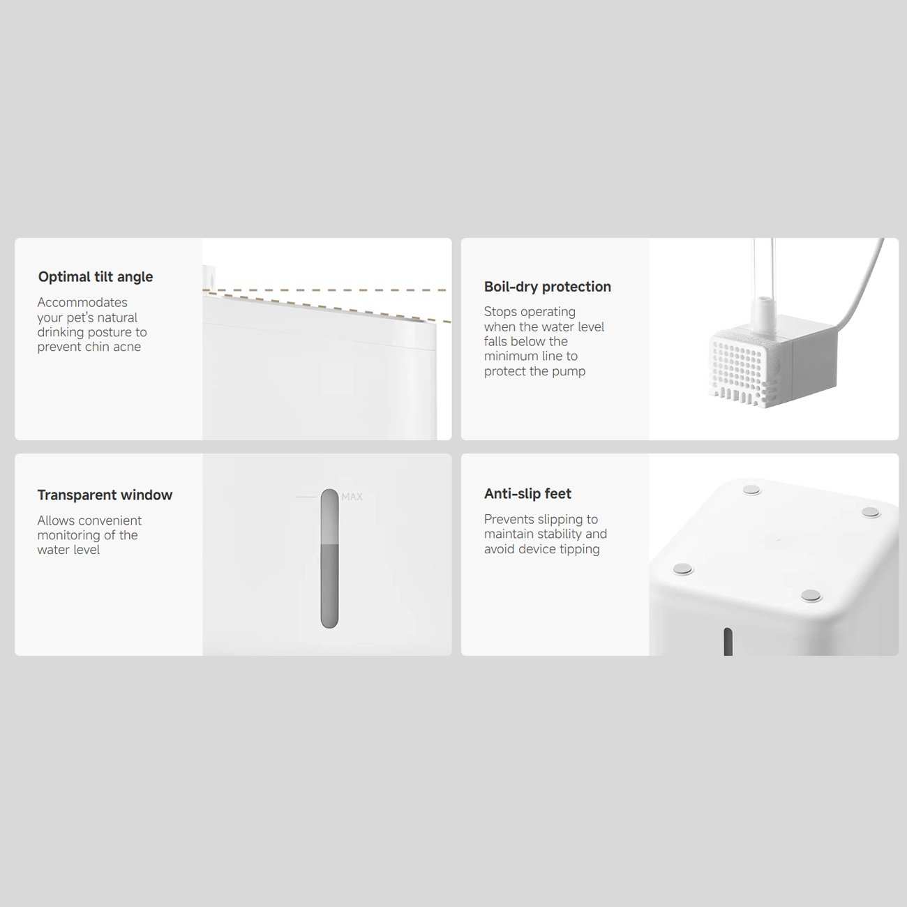 ظرف آب هوشمند بی سیم حیوانات خانگی میجیا شیائومی MJCWYSJ03