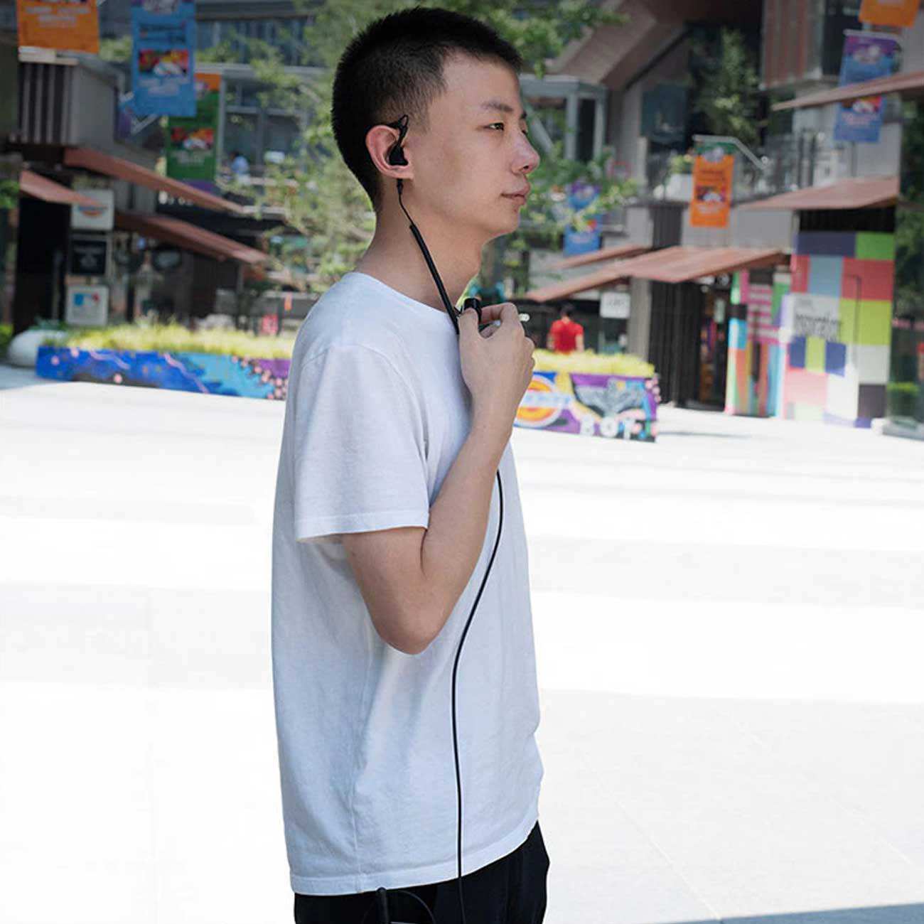 هدست سیمی تک گوش بیسیمِ واکیتاکی h1