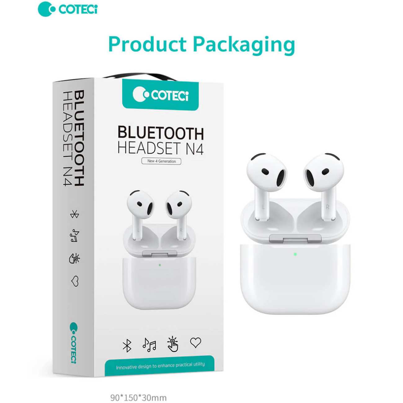 هندزفری بلوتوثی 5.4 کوتسی MS-020