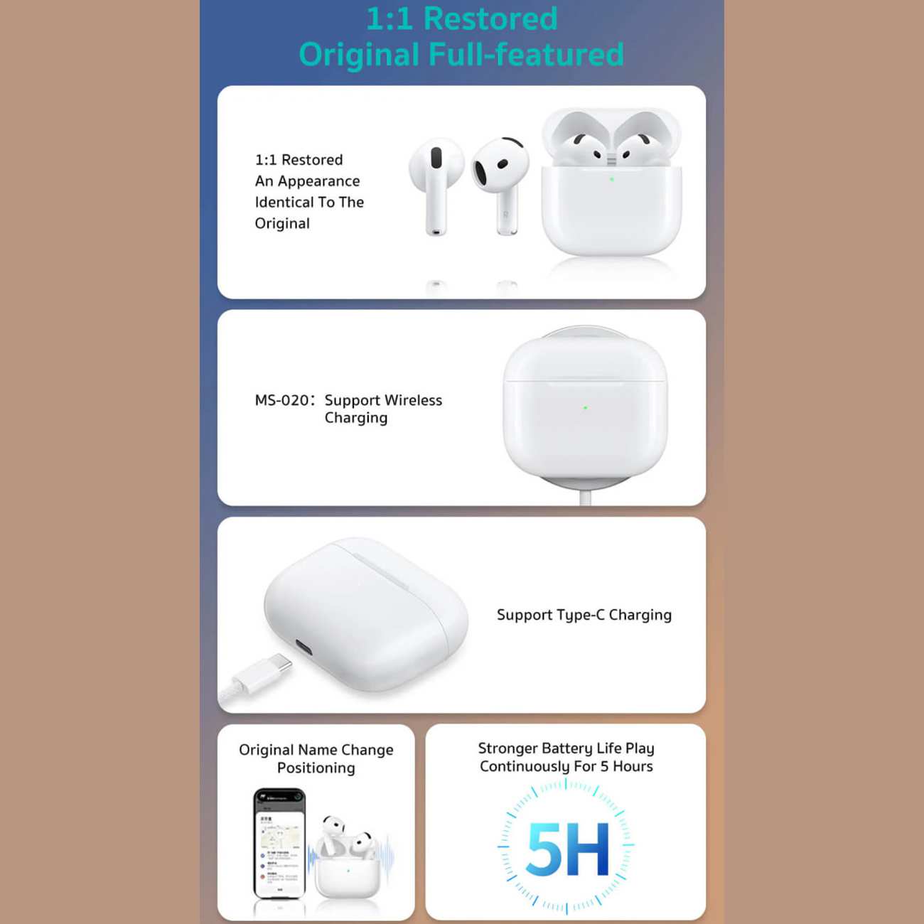 هندزفری بلوتوثی 5.4 کوتسی MS-020