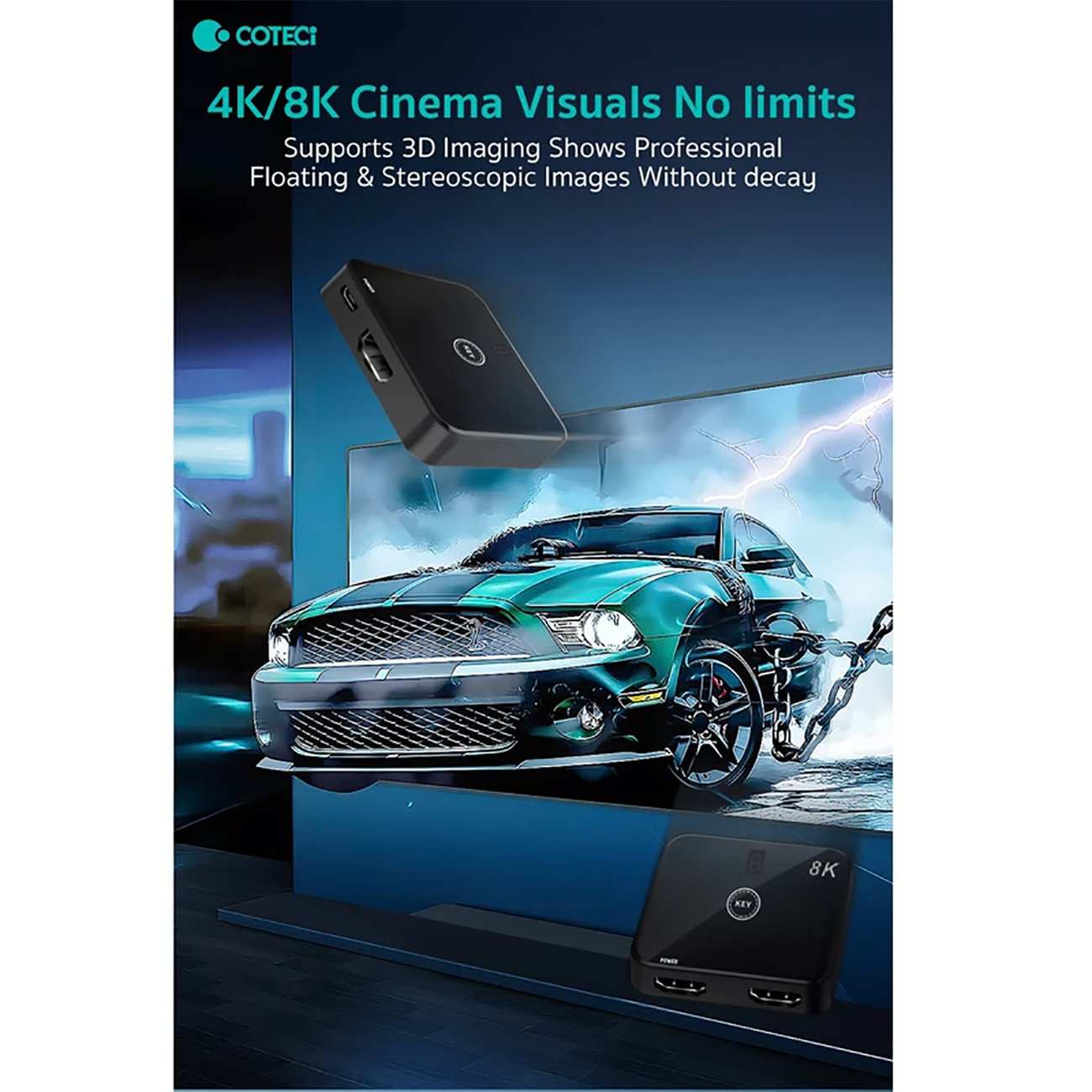 مبدل و سوئیچ HDMI دو در یک کوتسی OF-035