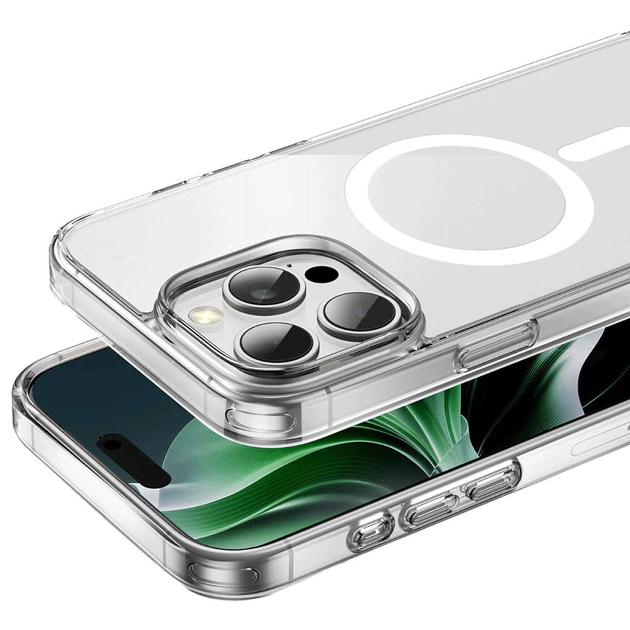 قاب مگسیف شفاف گوشی آیفون 16 پرومکس کوتسی ih-013