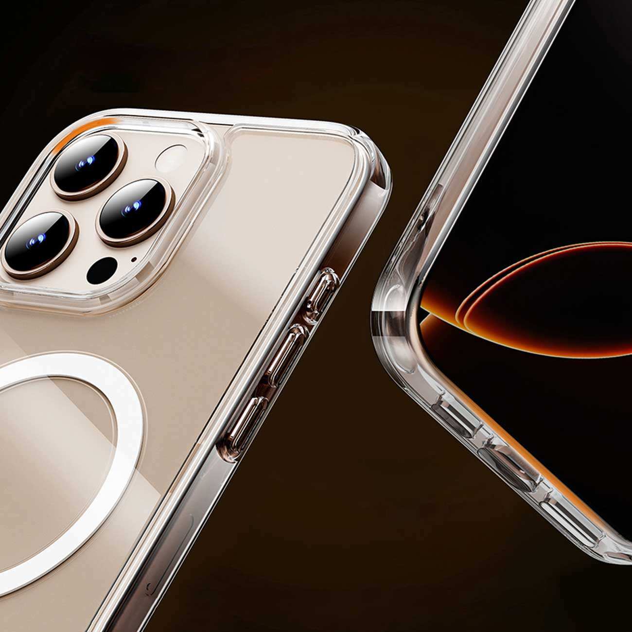 قاب شفاف مگسیف آیفون 16 کوتسی COTECi IH-010