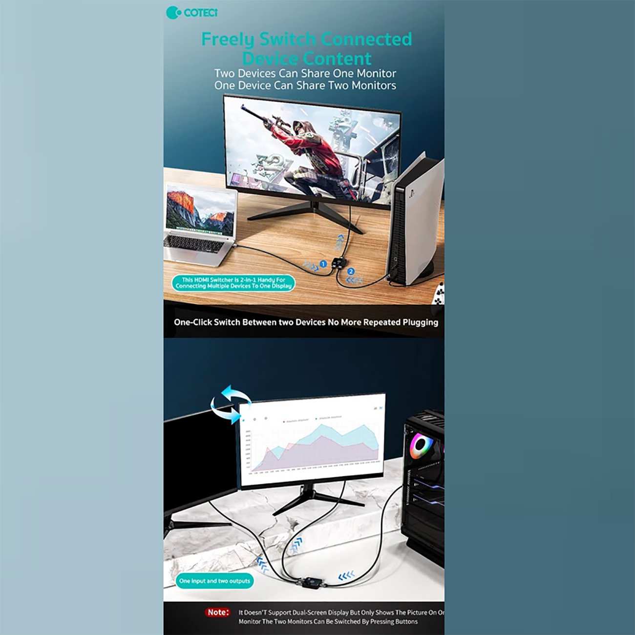 مبدل HDMI کوتسی OF-036