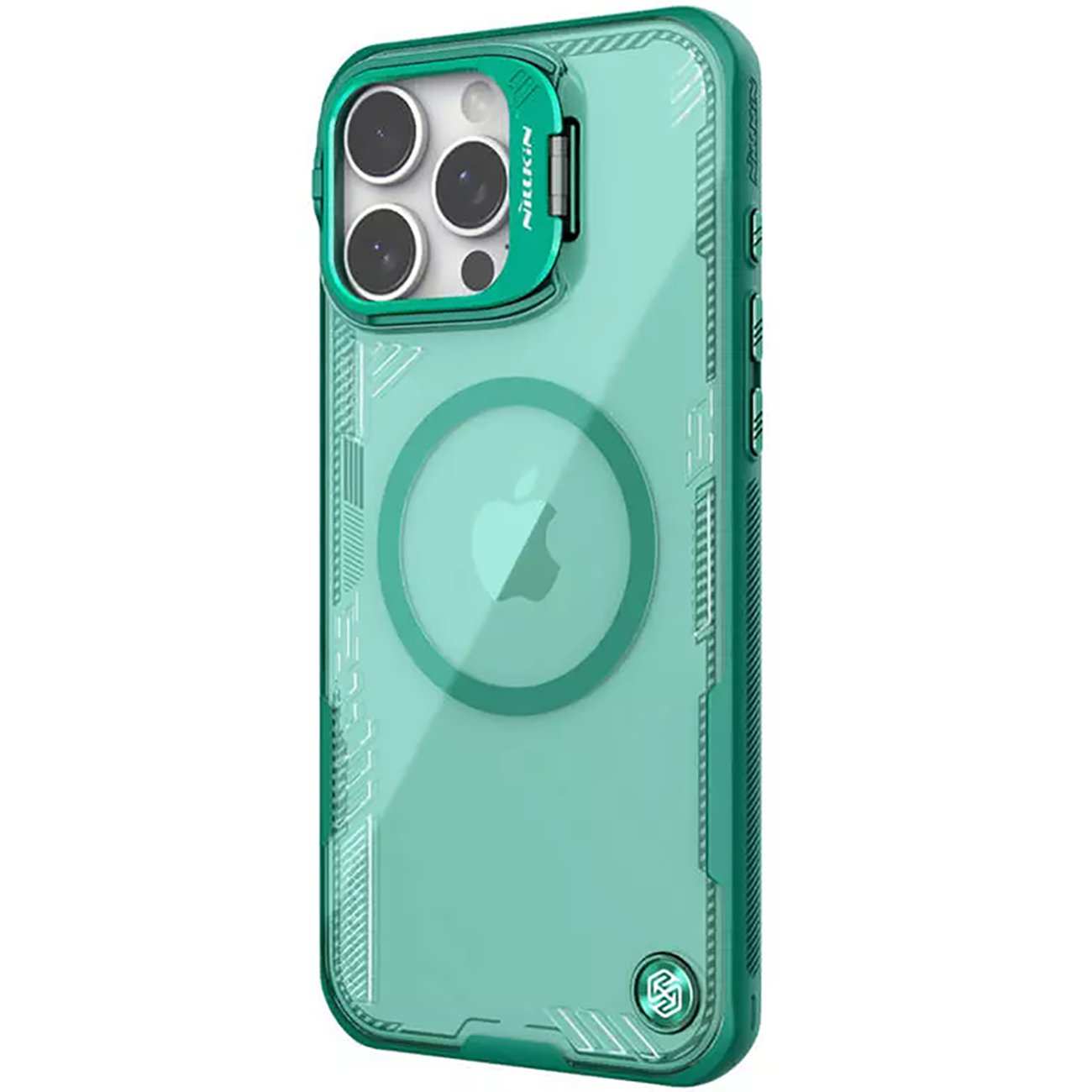 قاب شفاف مگنتی گوشی آیفون 16 پرو مکس نیلکین Iceblade Prop Frame version Magnetic