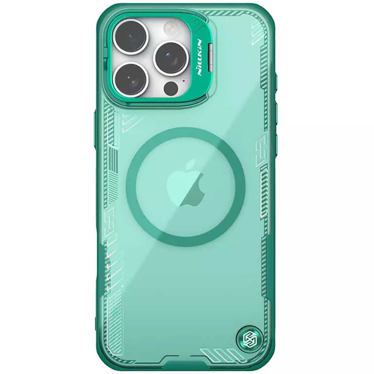 قاب شفاف مگنتی گوشی آیفون 16 پرو مکس نیلکین Iceblade Prop Frame version Magnetic