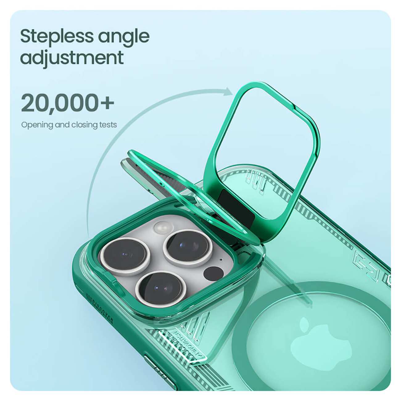 قاب شفاف مگنتی گوشی آیفون 16 پرو مکس نیلکین Iceblade Prop Frame version Magnetic