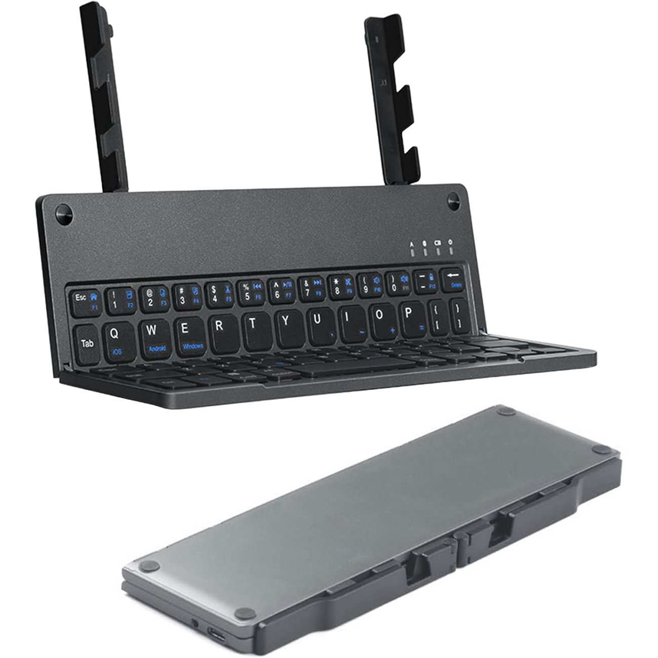 کیبورد بیسیم تاشو شارژی هارمونیکا HARMONICA با استند موبایل و تبلت