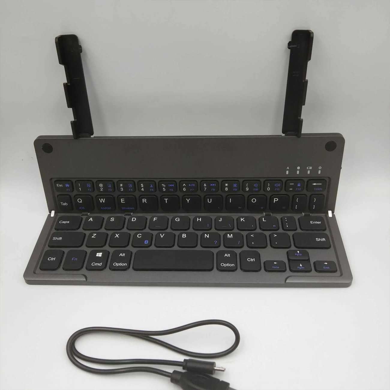 کیبورد بیسیم تاشو شارژی هارمونیکا HARMONICA با استند موبایل و تبلت