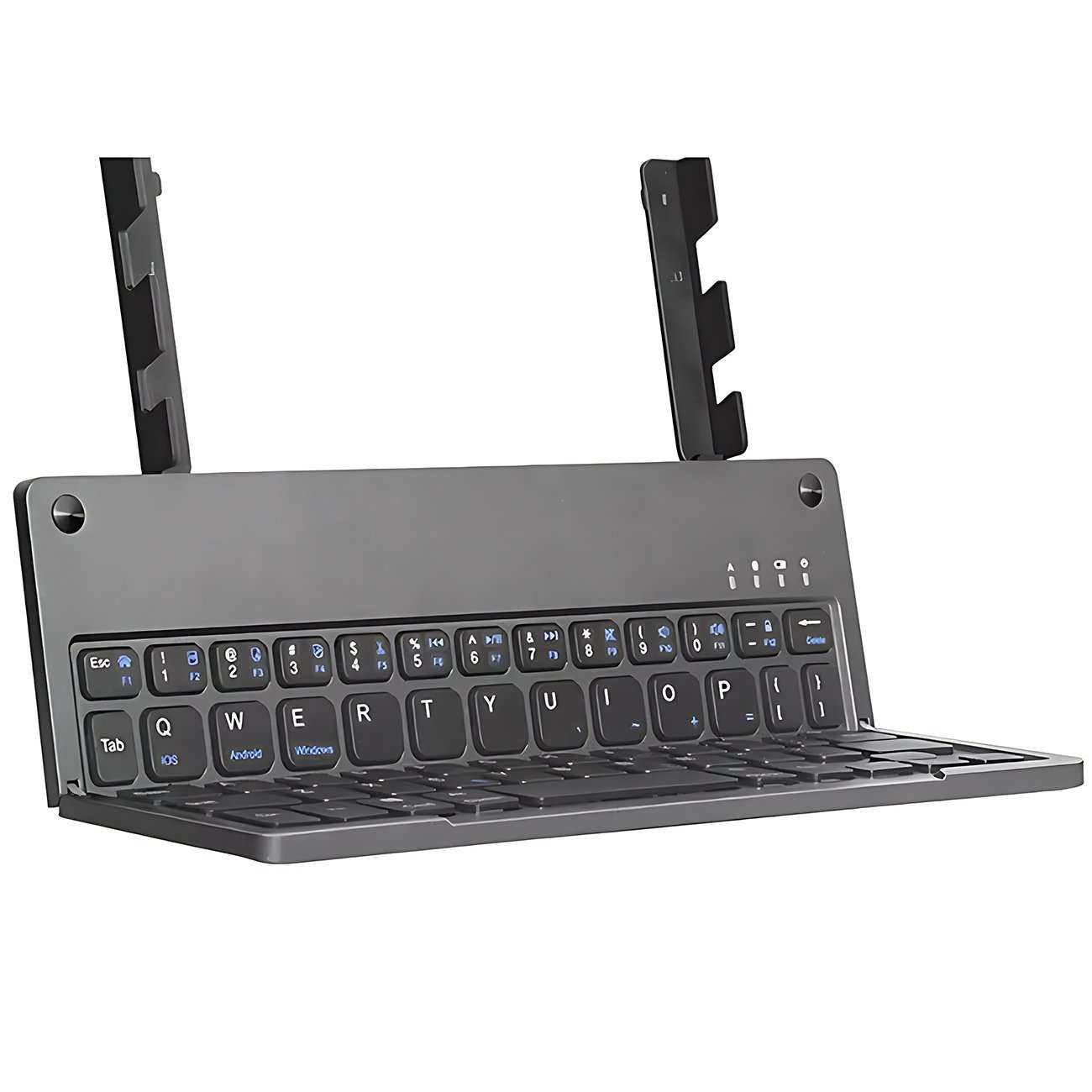 کیبورد بیسیم تاشو شارژی هارمونیکا HARMONICA با استند موبایل و تبلت