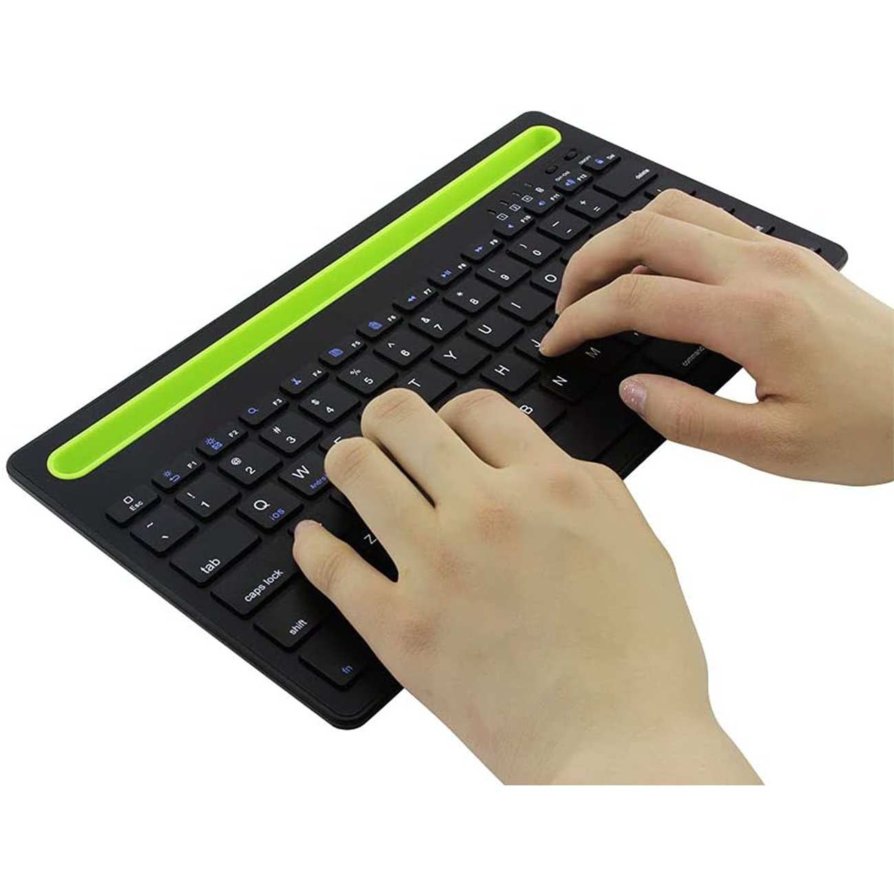 کیبورد بیسیم شارژی با استند موبایل و تبلت Multi-Platform