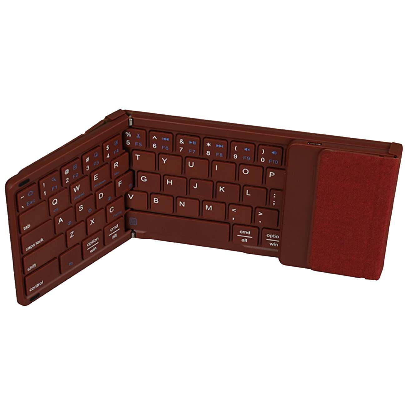 کیبورد بیسیم تاشو شارژی با تاچ پد Foldable Keyboard