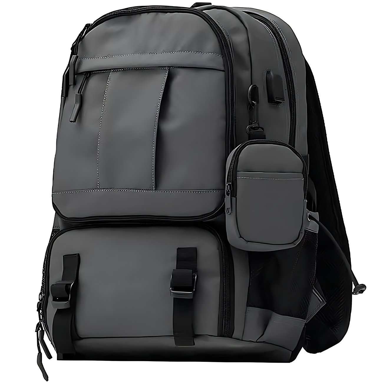 کوله پشتی مسافرتی لپتاپ 16 اینچ و آیپد 9.7 اینچ ضدآب 26 لیتر Tanjiezhe YG031 با پورت USB