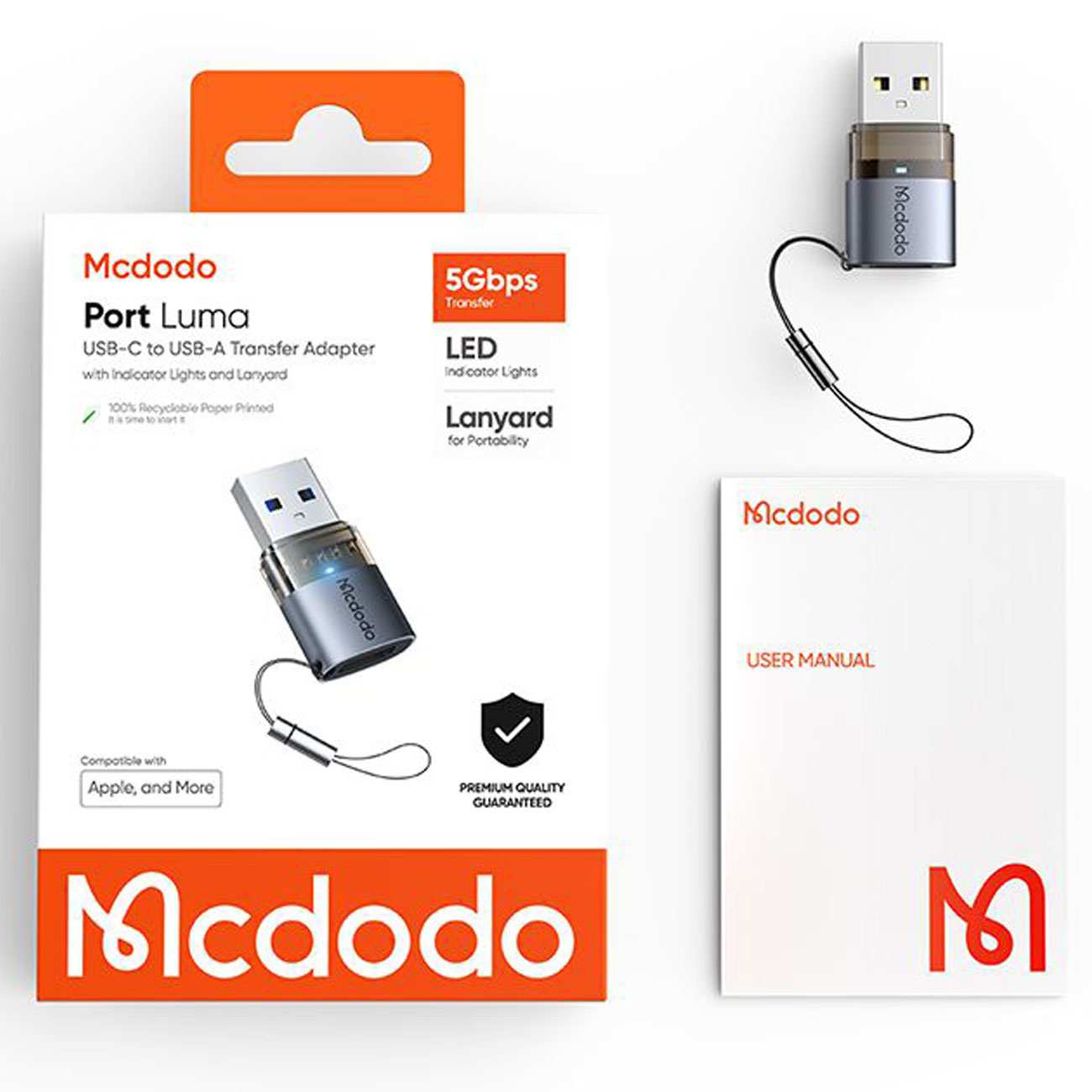 تبدیل و OTG تایپ سی به 3.0 USB مکدودو OT-7580