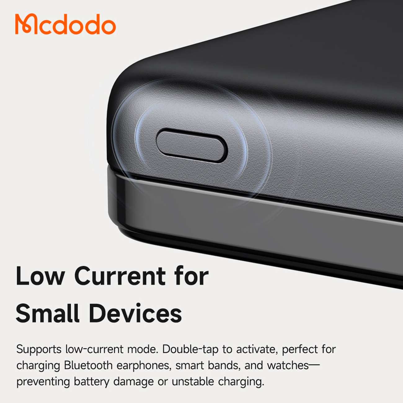 پاوربانک 10000 وایرلس 15 وات و تایپ سی 20 وات مک دودو MCDODO MC-6310