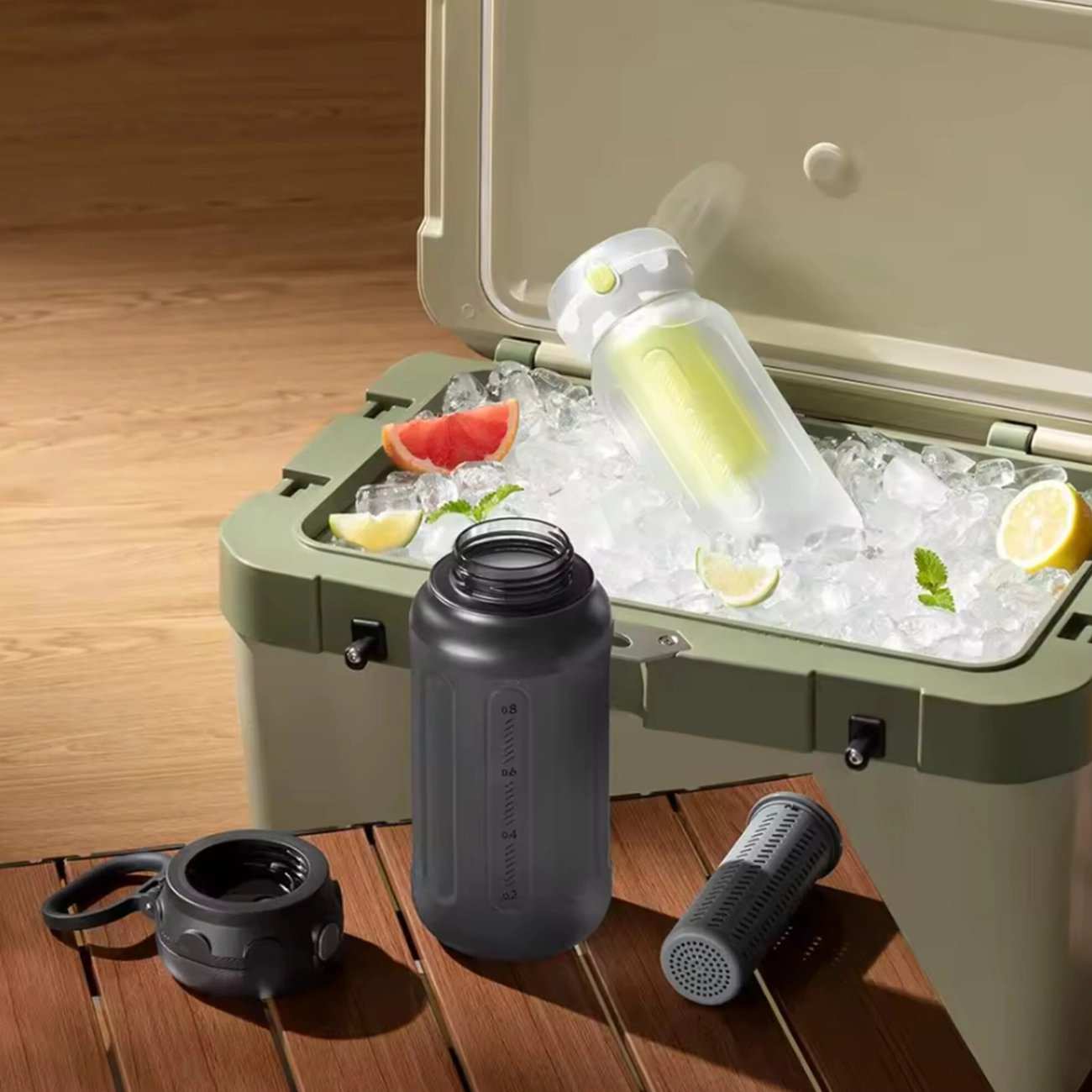 قمقمه یک لیتری ورزشی میجیا شیائومی MJYDB01PL