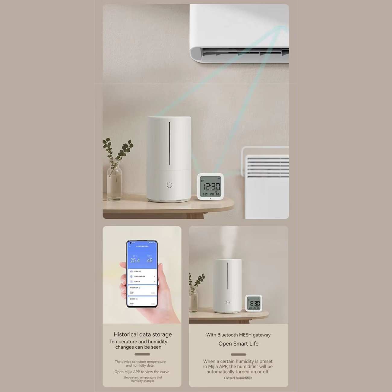 ساعت زنگدار صوتی هوشمند شیائومی MHO-A301