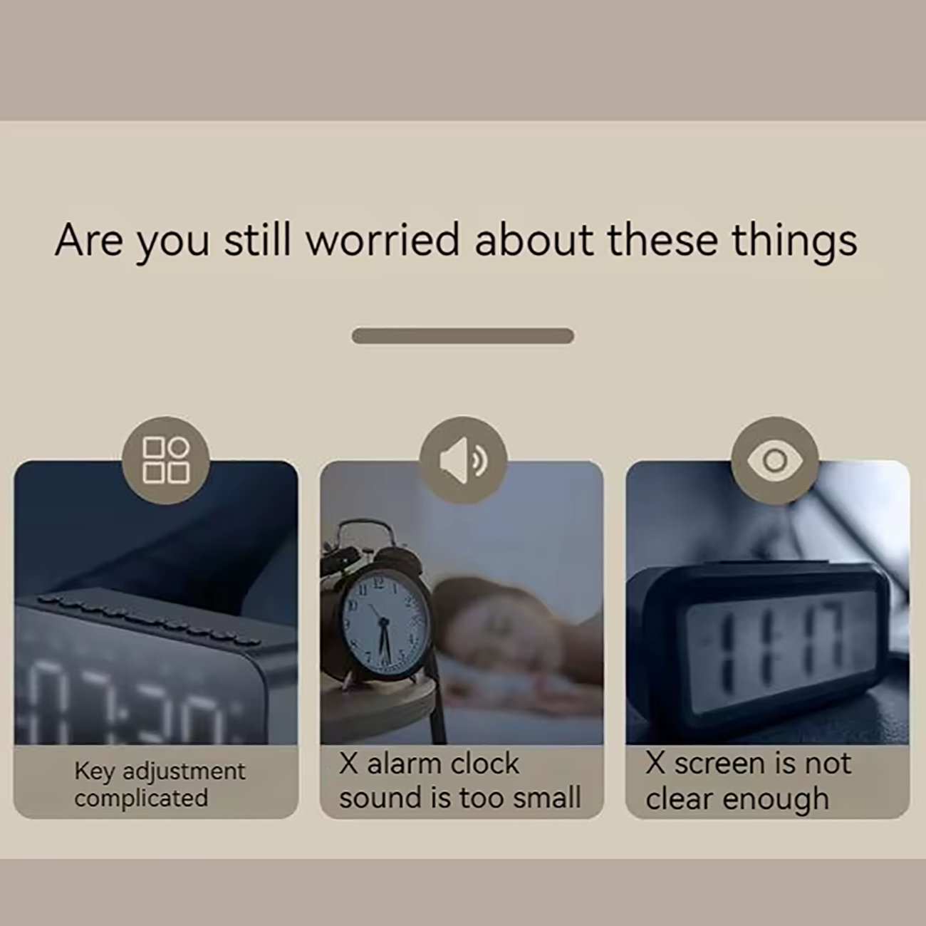 ساعت زنگدار صوتی هوشمند شیائومی MHO-A301