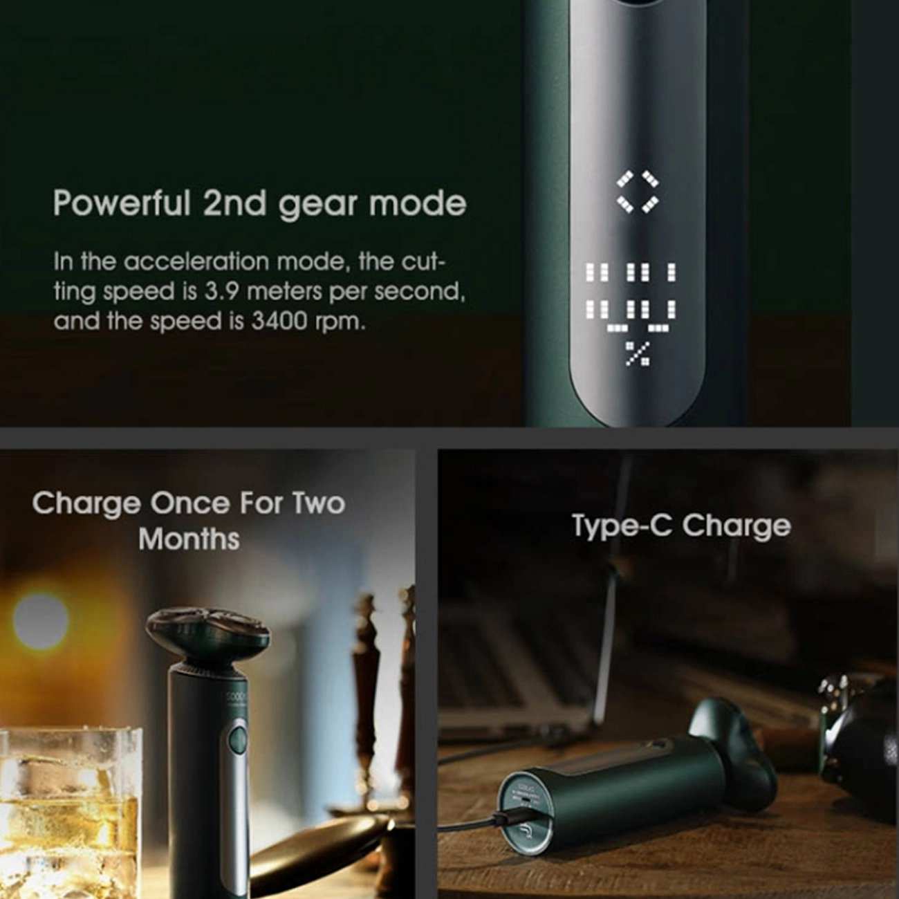 ریش تراش و ماشین اصلاح شارژی سوکاس S5