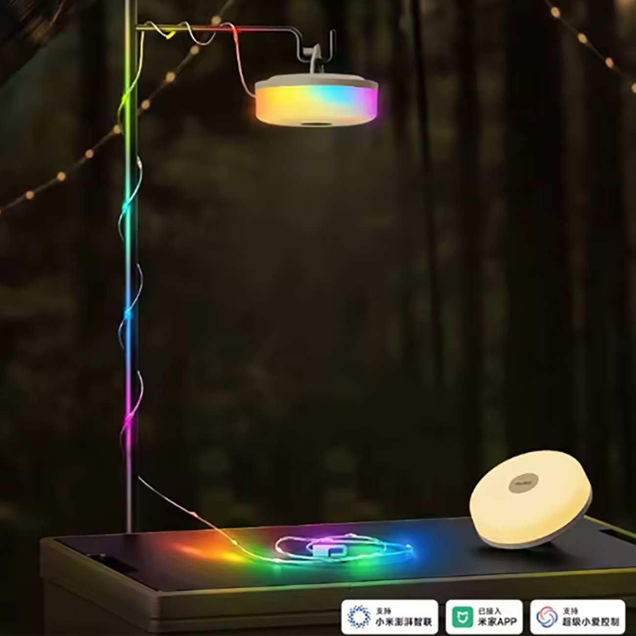 ریسه و لامپ شارژی کمپینگ 12 متری حساس به صدا نکستول شیائومی Xiaomi Nextool NE20363