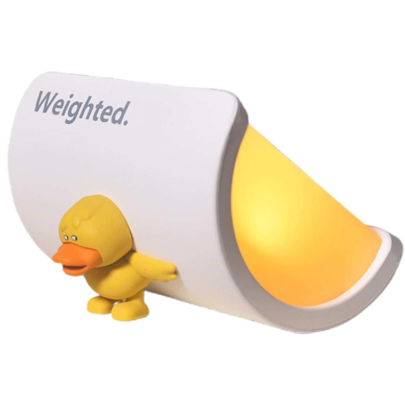 چراغ خواب فانتزی رومیزی شارژی LJC-223-C47 طرح اردک وزنهدار