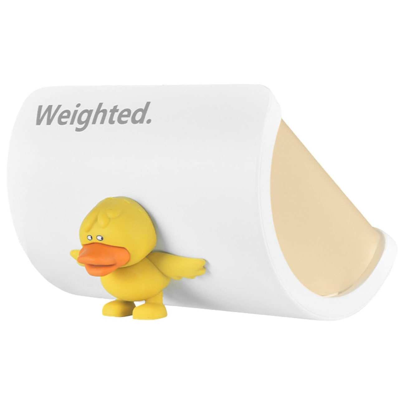 چراغ خواب فانتزی رومیزی شارژی LJC-223-C47 طرح اردک وزنهدار