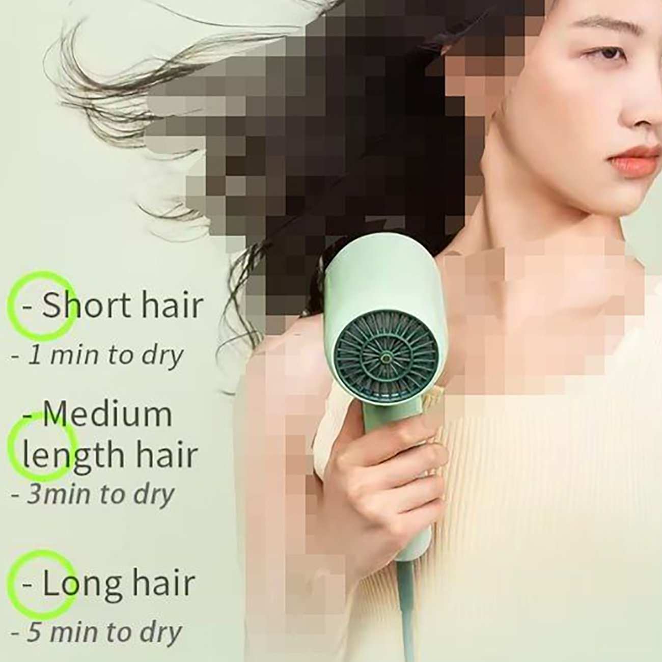 سشوار یون منفی سوکاس SOOCAS RH1