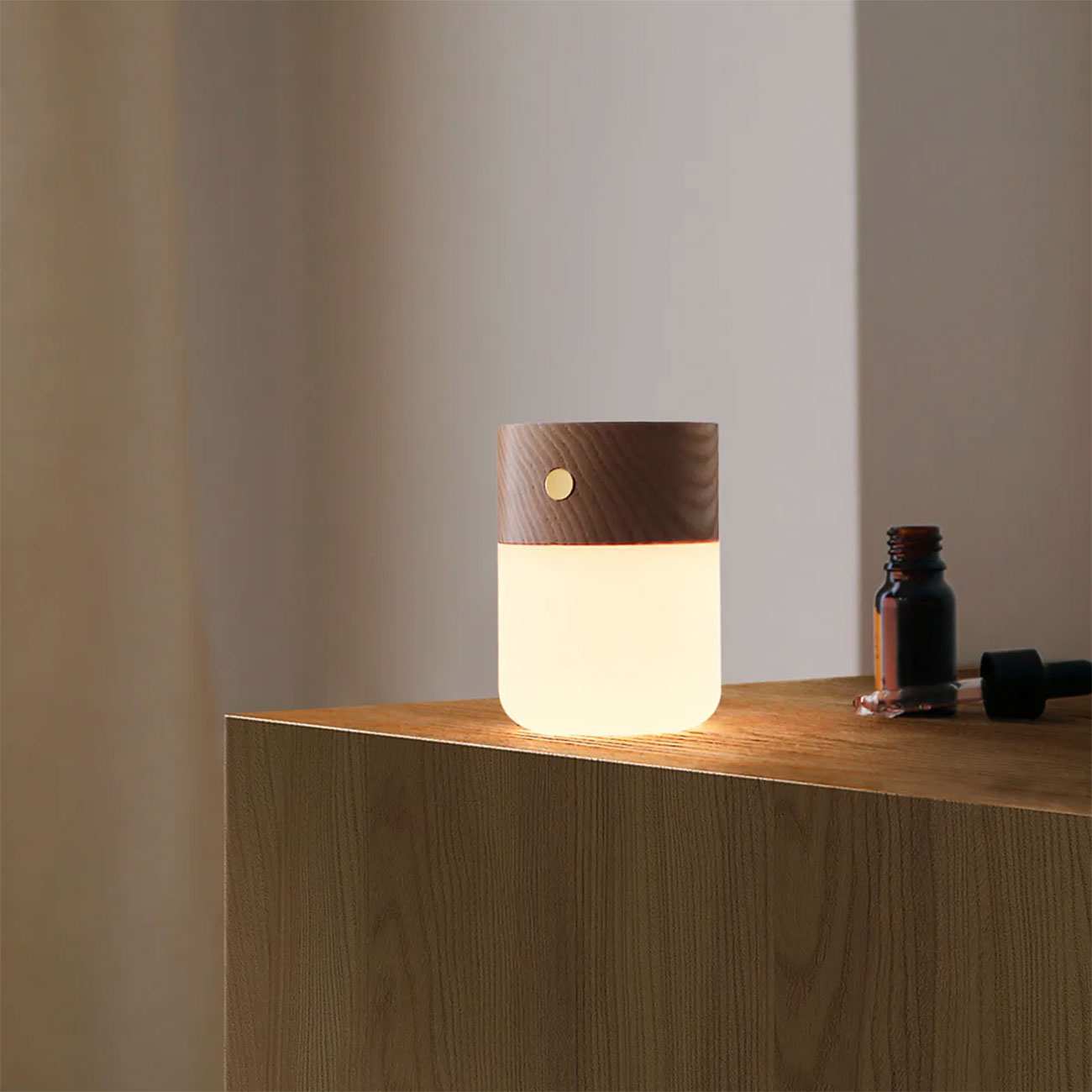 خوشبو کننده هوا و چراغ خواب شارژی رومیزی GOOD FRAGRANCE