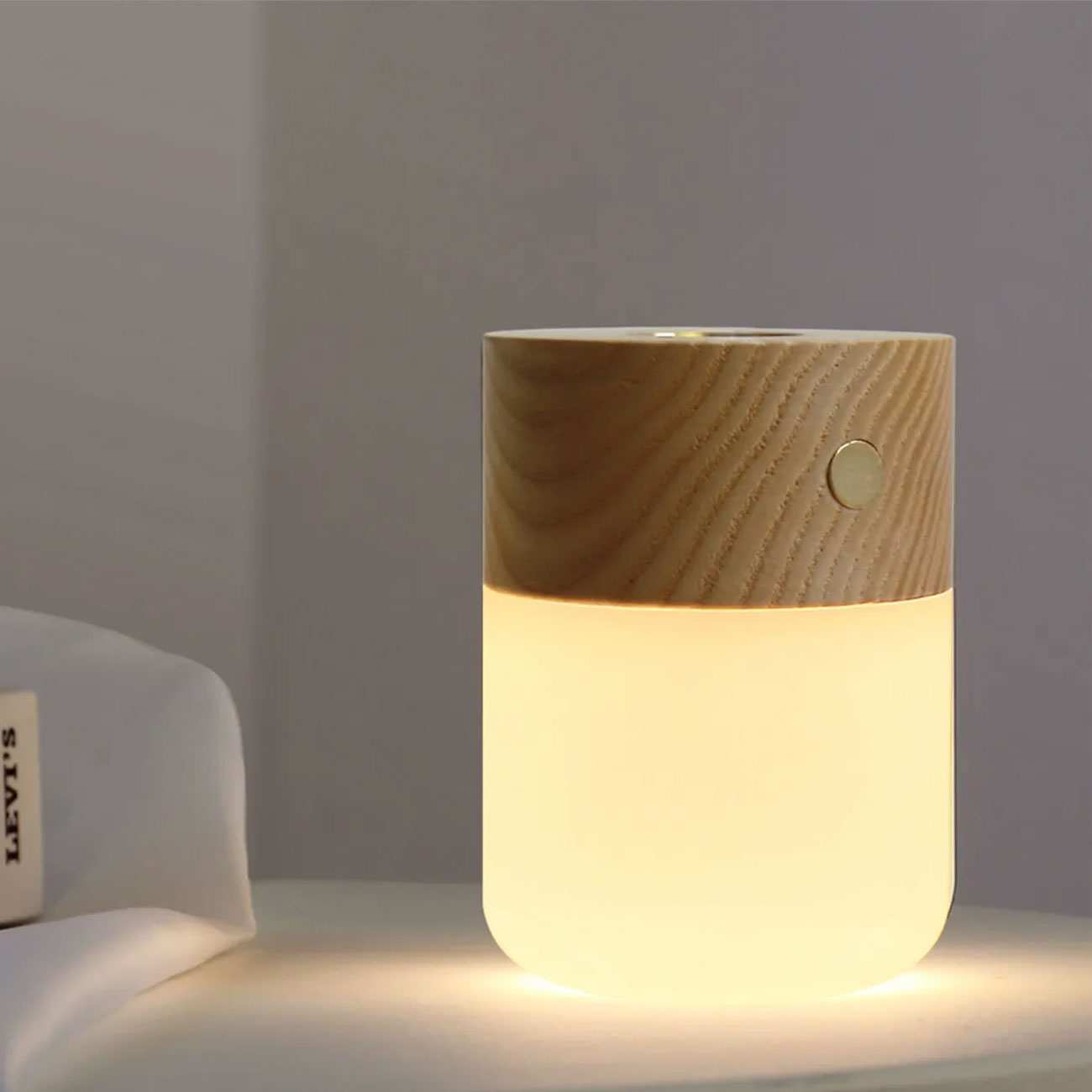 خوشبو کننده هوا و چراغ خواب شارژی رومیزی GOOD FRAGRANCE