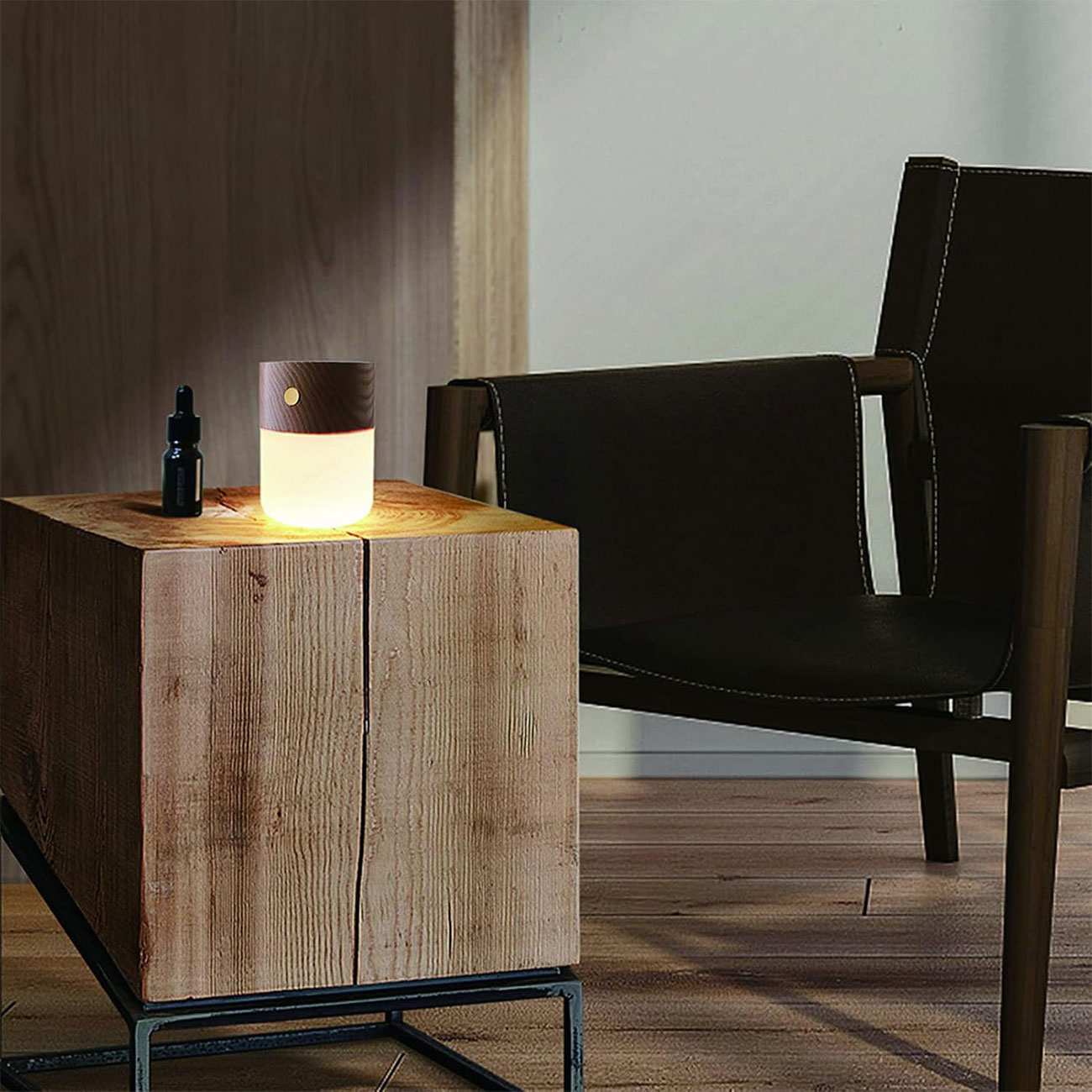 خوشبو کننده هوا و چراغ خواب شارژی رومیزی GOOD FRAGRANCE