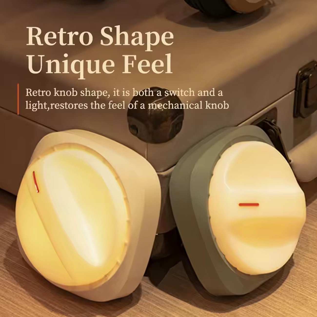 چراغ خواب شارژی فانتزی WB-4 طرح ولوم گاز