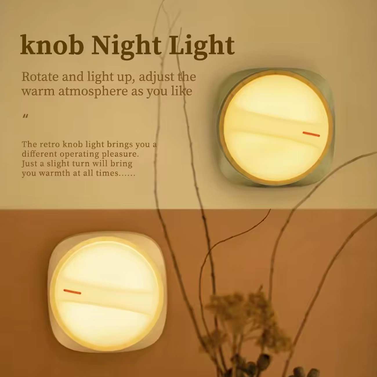 چراغ خواب شارژی فانتزی WB-4 طرح ولوم گاز