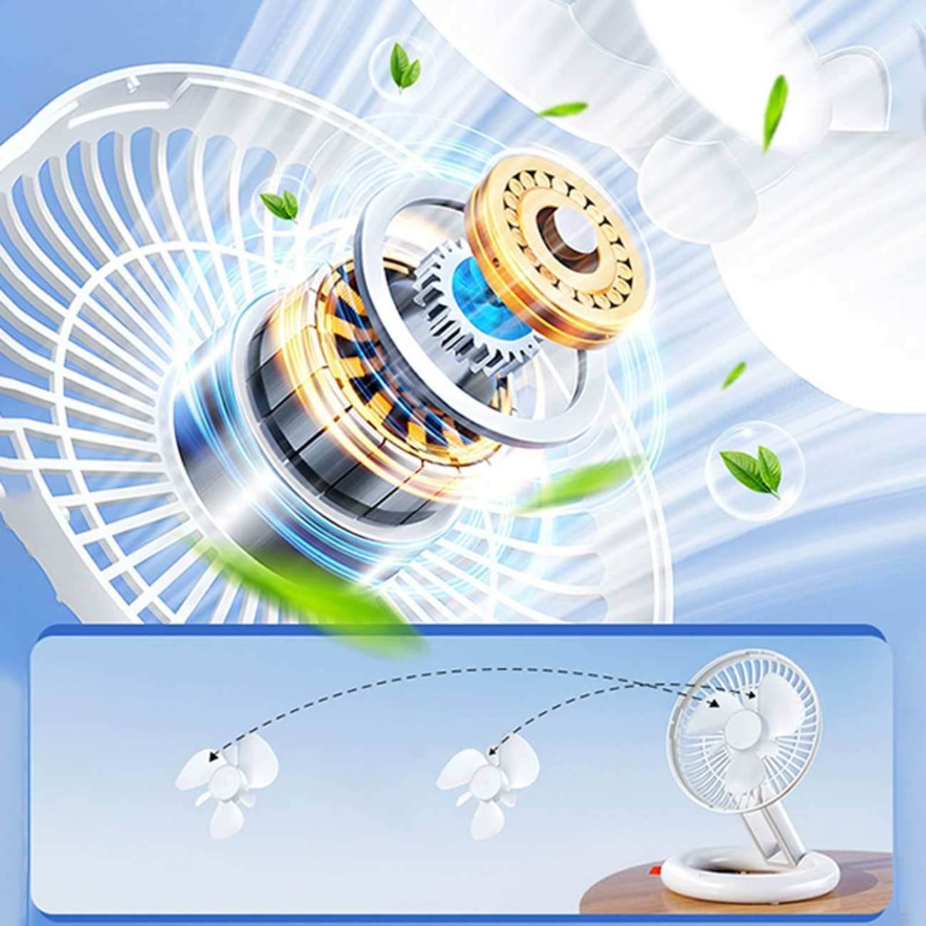 پنکه شارژی چند منظوره قابل حمل کوالیتل Z1