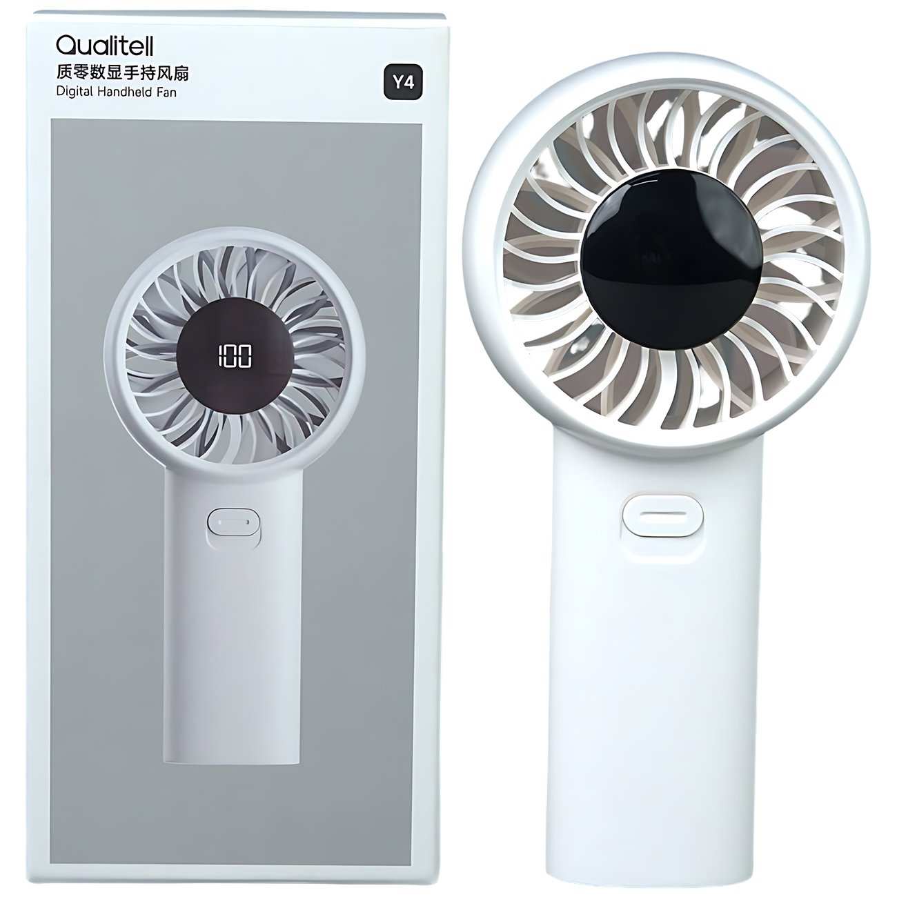 پنکه شارژی دستی دیجیتالی کوالیتل Qualitell Y4