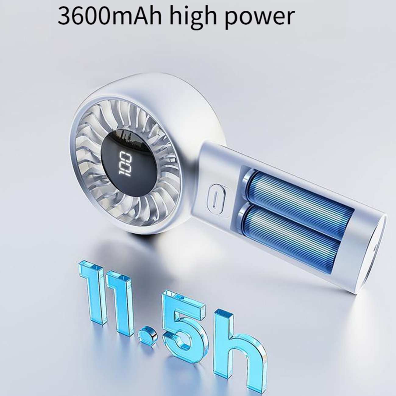 پنکه شارژی دستی دیجیتالی کوالیتل Qualitell Y4