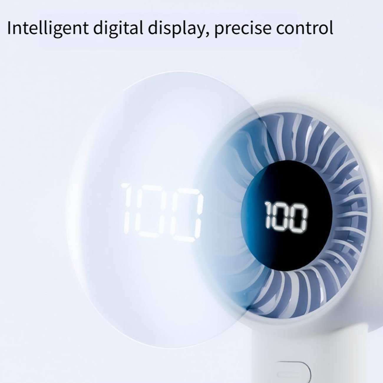 پنکه شارژی دستی دیجیتالی کوالیتل Qualitell Y4