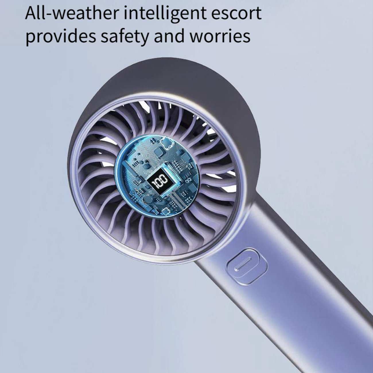 پنکه شارژی دستی دیجیتالی کوالیتل Qualitell Y4