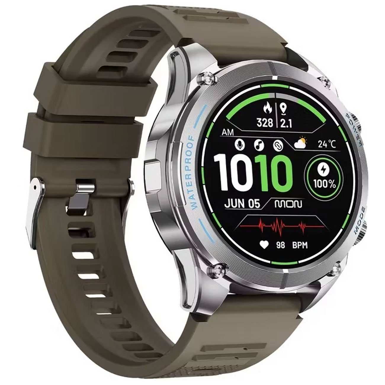 ساعت هوشمند ضدآب پاورولوژی PSWAGBT