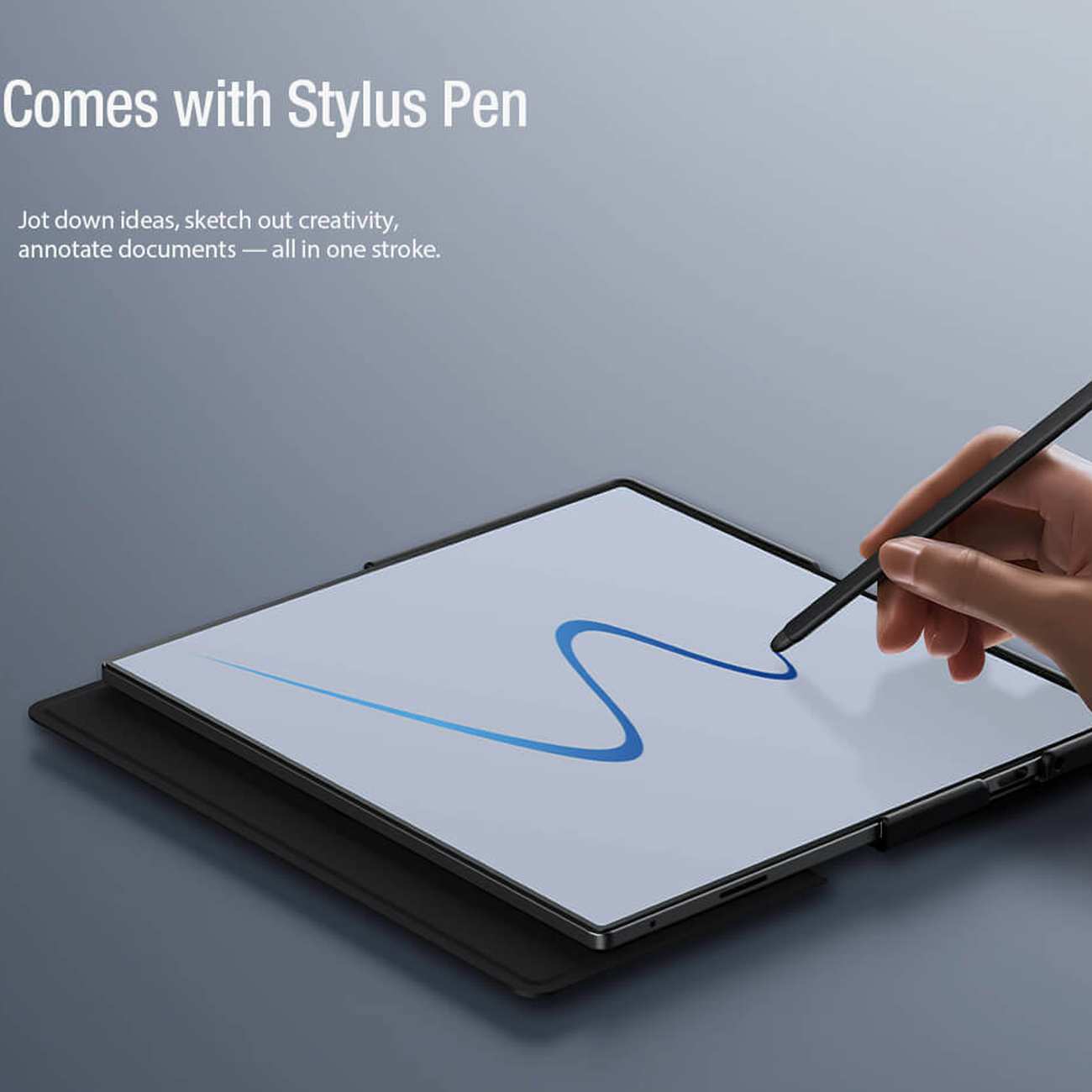 کیف گوشی موبایل سامسونگ Galaxy Z Fold 7 5G نیلکین Nillkin Qin Pro Leather