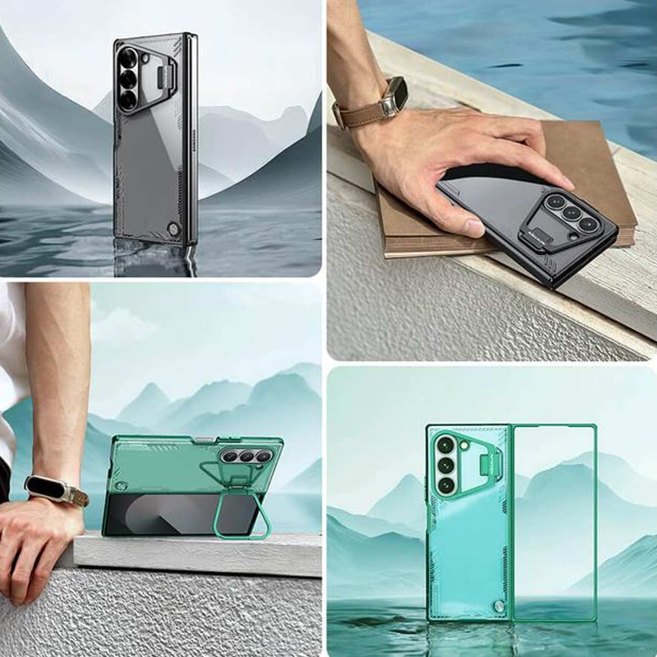 قاب گوشی سامسونگ Galaxy Fold 7 5G نیلکین Iceblade Fold