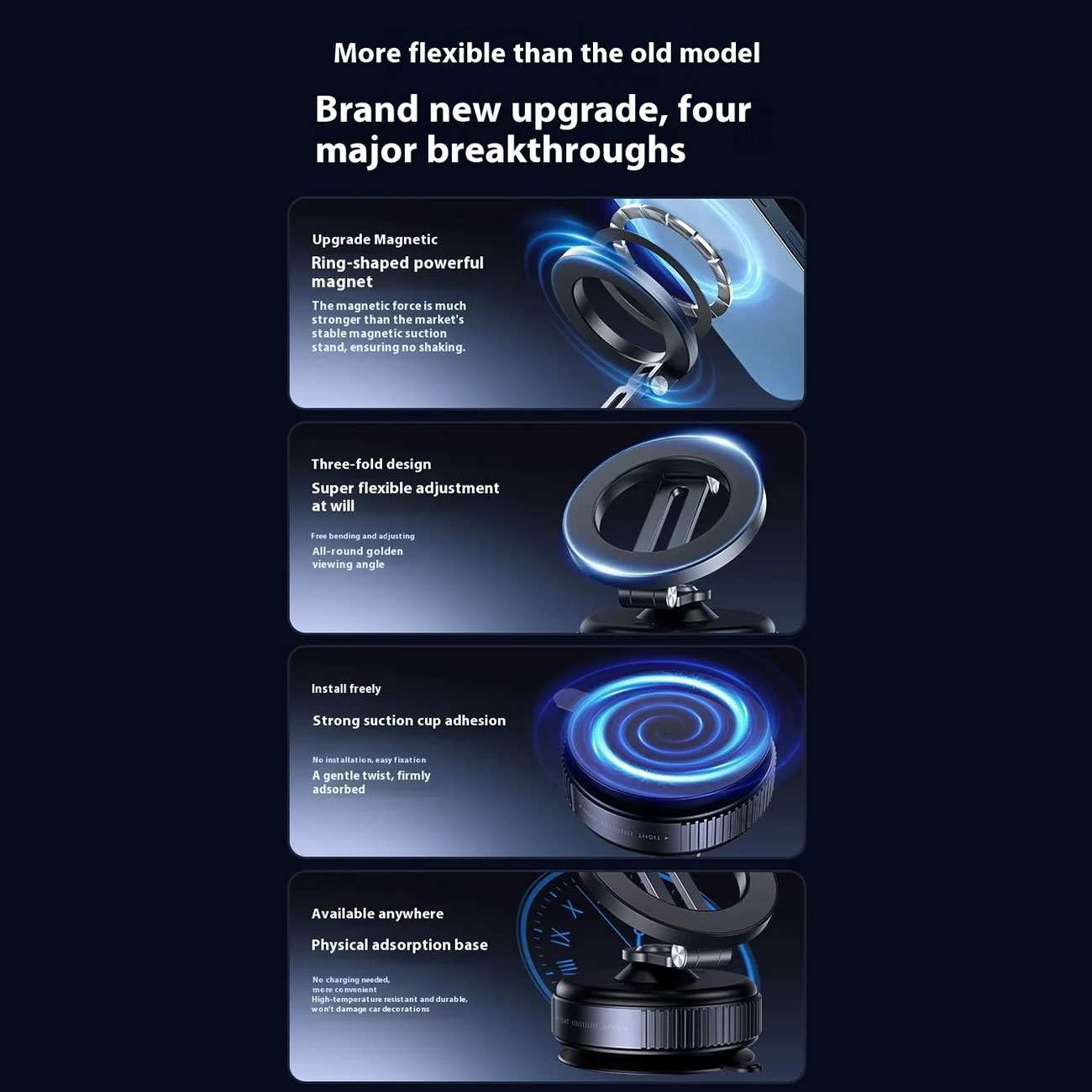 هولدر موبایل مکشی مگنتی خودرو بونروی X54