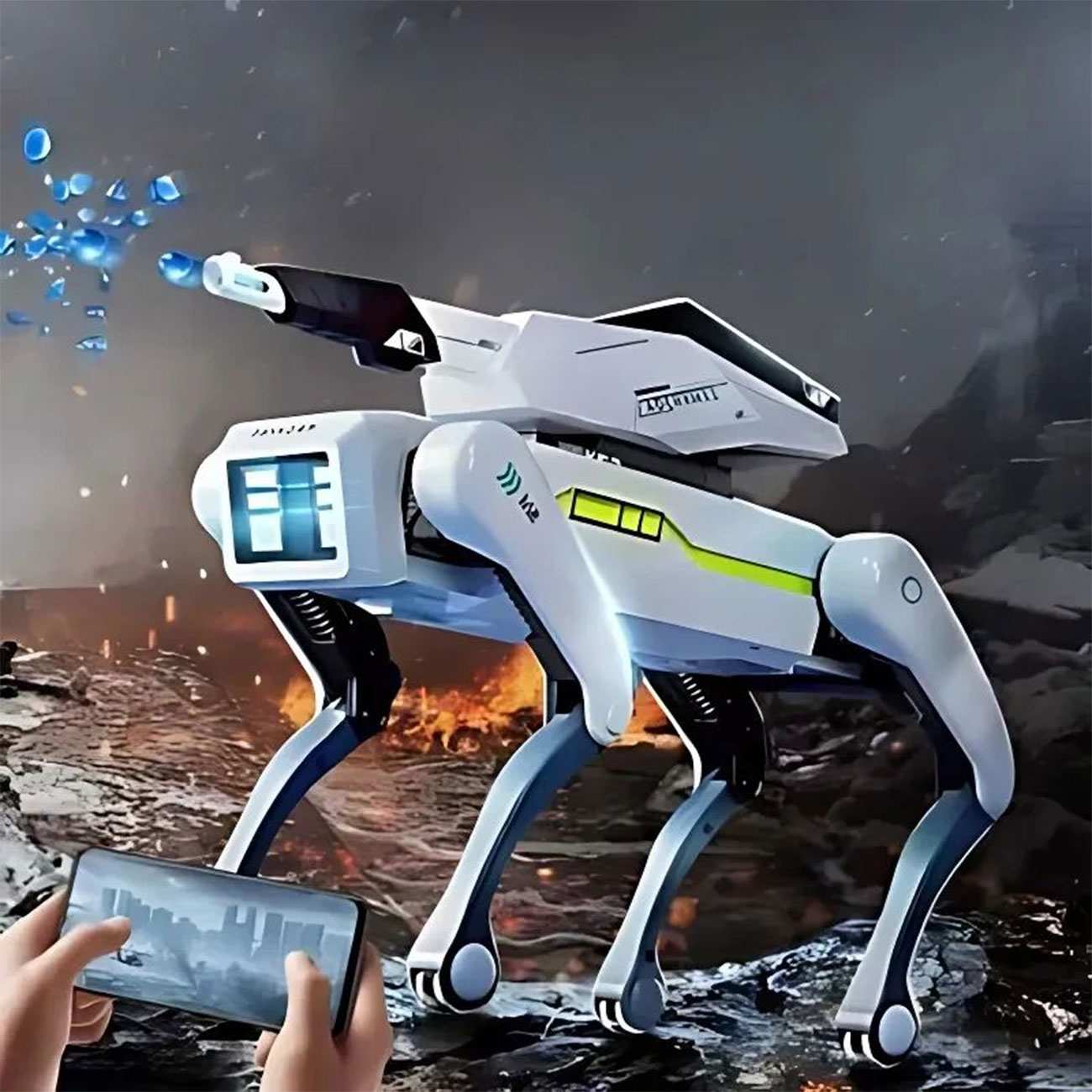 اسباب بازی سگ روباتیک هوشمند