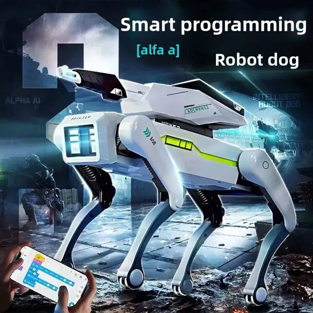 اسباب بازی سگ روباتیک هوشمند