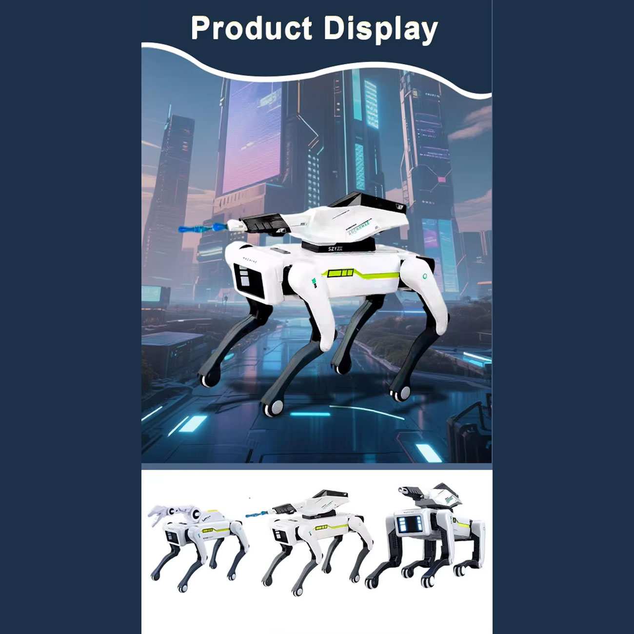 اسباب بازی سگ روباتیک هوشمند