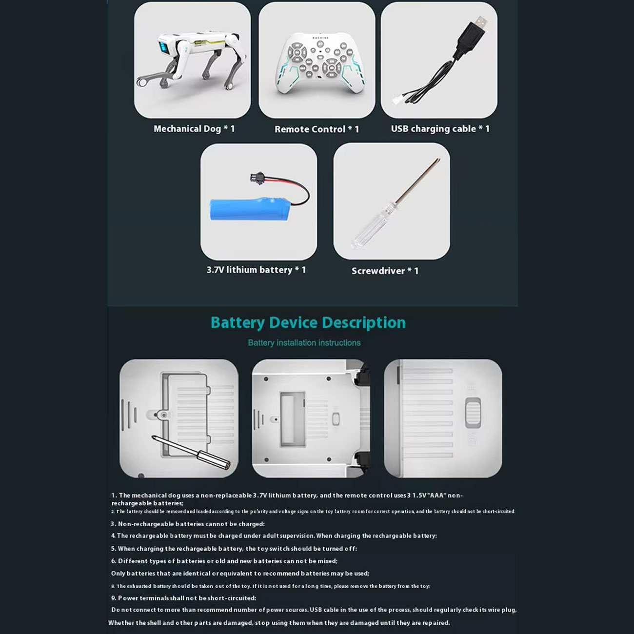 اسباب بازی سگ روباتیک هوشمند