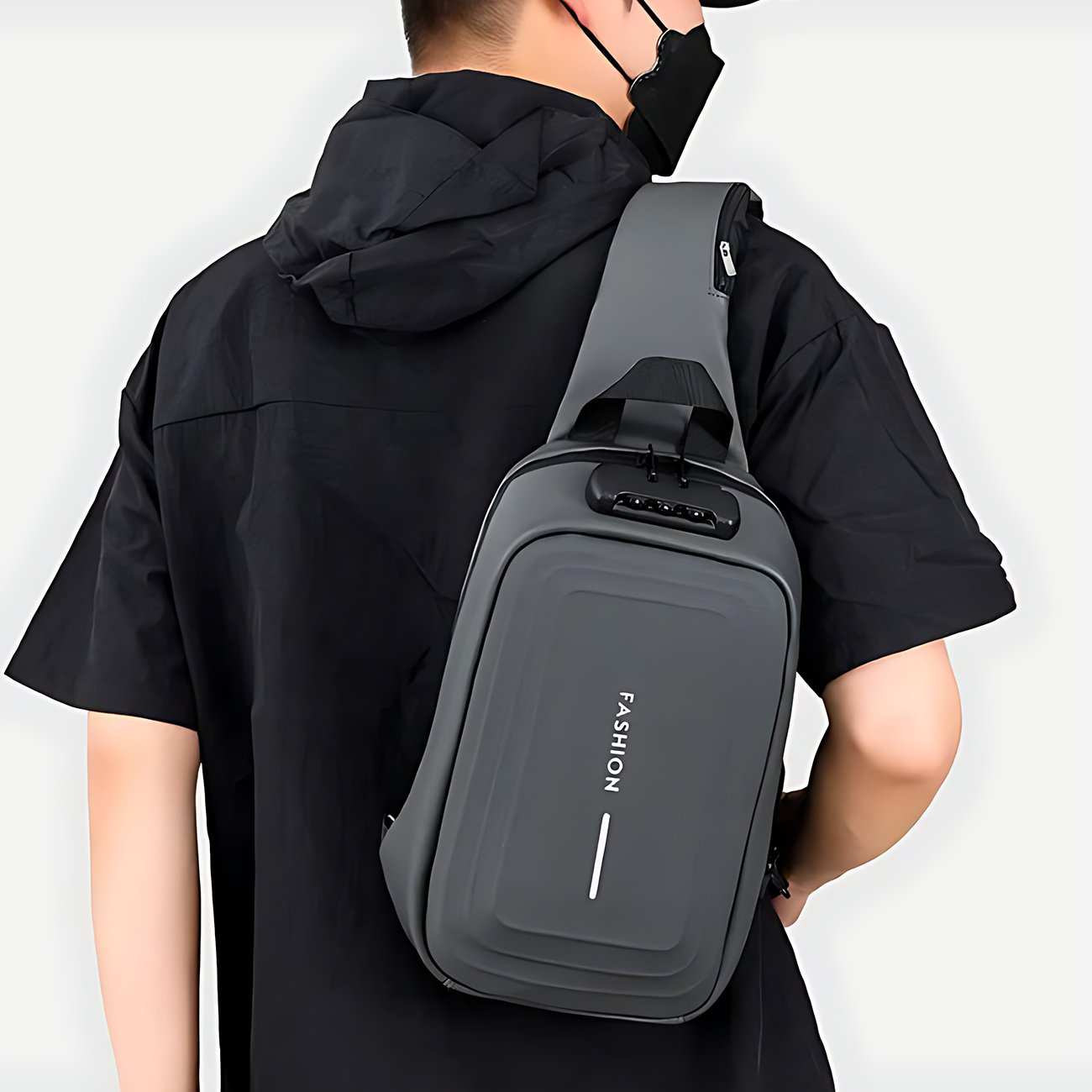 کیف کراس بادی رمزدار ضدآب فشن FASHION D03