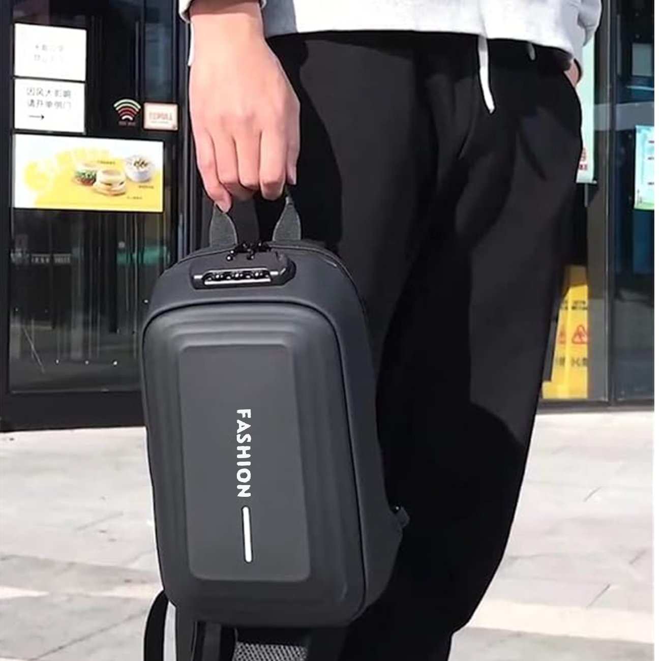 کیف کراس بادی رمزدار ضدآب فشن FASHION D03