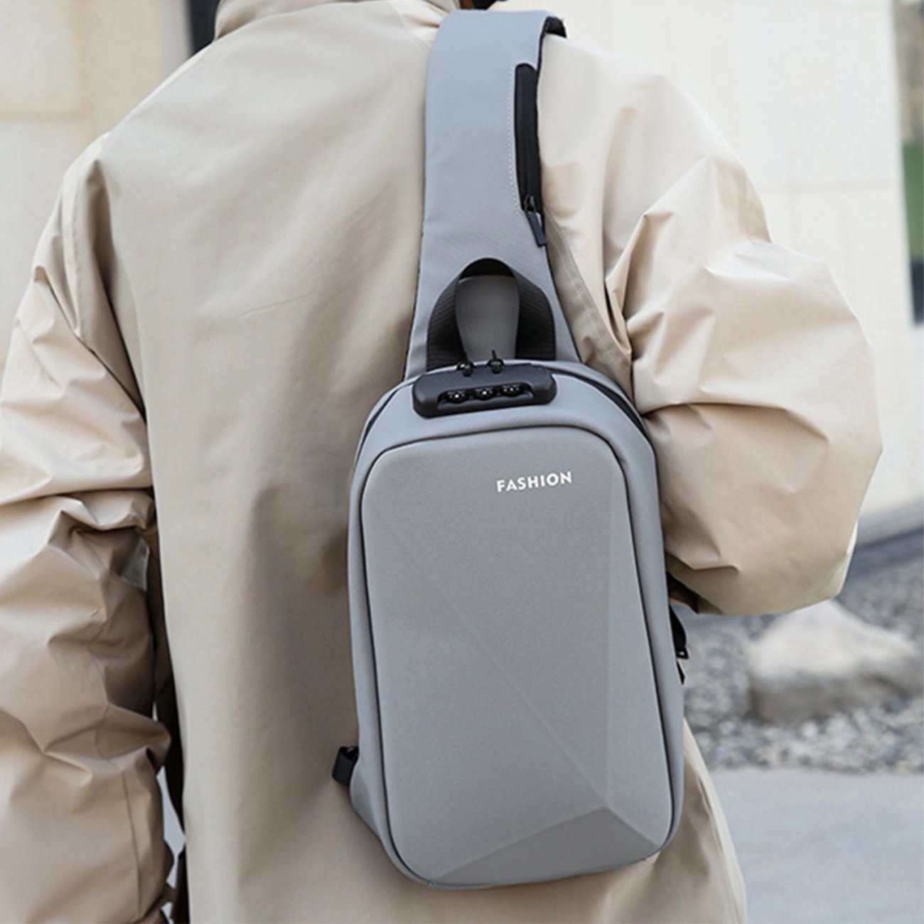 کیف کراس بادی رمز دار ضدآب فشن Fashion D05