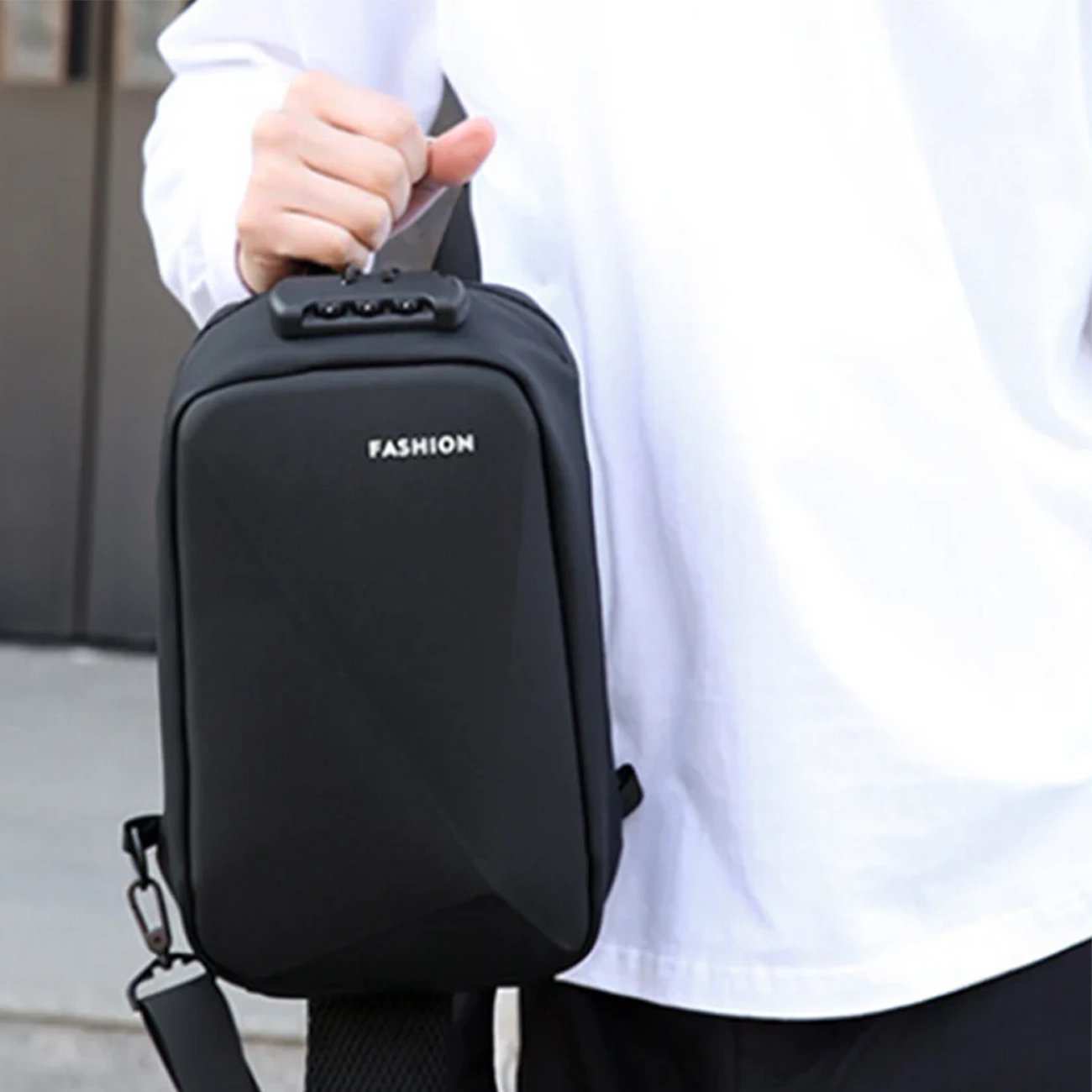 کیف کراس بادی رمز دار ضدآب فشن Fashion D05