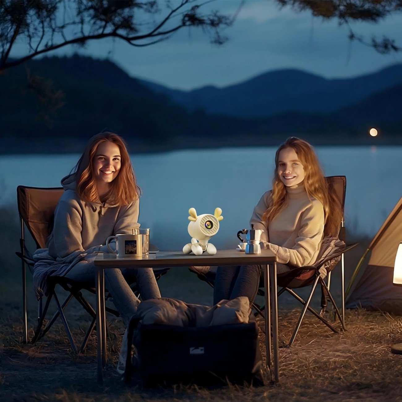 مینی ویدئو پروژکتور هوشمند قابل حمل JY320LI